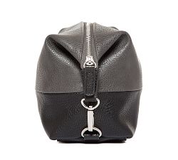 Max Black/Gray Toiletry Bag