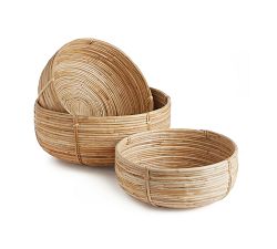 Cane Rattan Basket Sets
