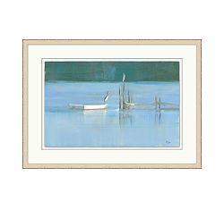 Heron Launch Framed Print