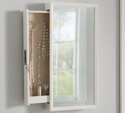 Clara Wall-Mounted Jewelry Mirror