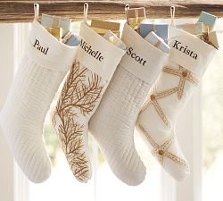 Coastal Applique Stockings
