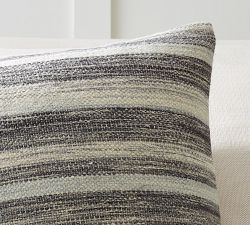 Kaye Textured Striped Pillow Cover