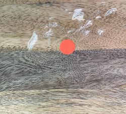 Open Box: Atticus Counter Stool, 16.5"w x 13"d x 24"h - Natural Mango