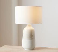 Calla Ceramic Table Lamp (15"-26")