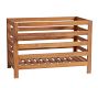 Teak Outdoor Storage Bin
