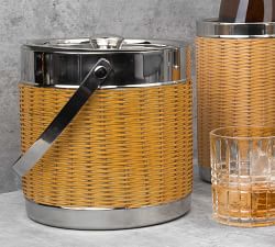 Amafli Rattan Ice Bucket