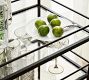 Hugo Metal Bar Cart (29")