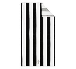 Reversible Awning Striped Beach Towel
