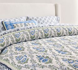 Roller Rabbit Trellis Floral Quilt