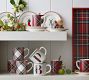 Stewart Plaid Stoneware Mugs - Set of 4