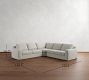 Big Sur Square Arm Deep Seat 3-Piece L-Shaped Wedge Sectional (129")