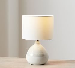 Calla Ceramic Table Lamp (15"-26")
