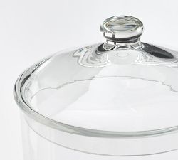 Clear Glass Drink Dispenser