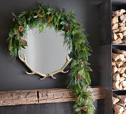 Draping Faux Cedar &amp; Pine Garland