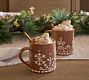 Gingerbread Stoneware Mugs - Set of 2