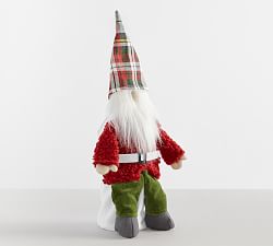 Gnome Plaid Wine Bag