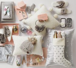 Metallic Dot Stockings