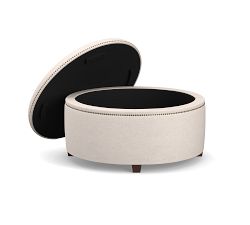 Tamsen Round Storage Ottoman