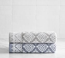 Alva Organic Jacquard Towel
