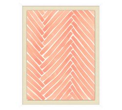 Blush Lines Paper Print
