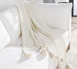 Izra Hand-Knotted Throw