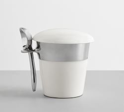 Lunares Handcrafted Ice Cream Serving Set with Scoop