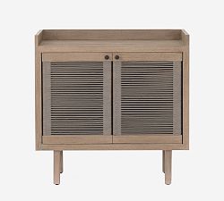 Kelley Teak Outdoor Storage Cabinet