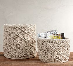 Macrame Baskets