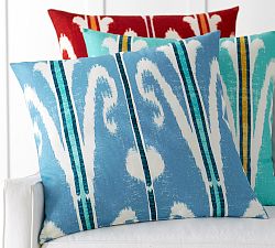 Mona Ikat Outdoor Pillow