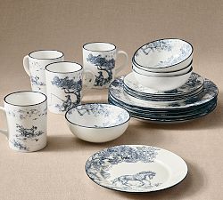 Brandon Maxwell Texas Toile Dinnerware Collection