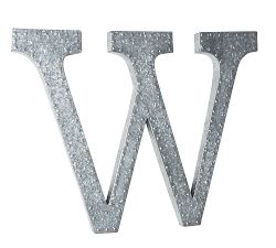 Hanging Galvanized Letters