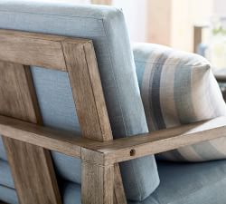 Indio Eucalyptus Outdoor Sofa (73")