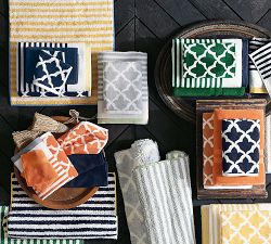 Marlo Stripe Organic Bath Towel