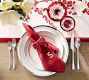 Beaded Bow Napkin Rings - Set of 4