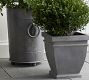 Greyson Zinc Outdoor Planters