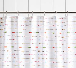Paddle Organic Shower Curtain