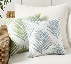 Performance Palm Jacquard Outdoor Pillow