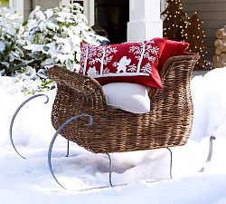 Rattan Sleigh