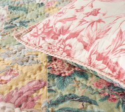 Shirley Floral Reversible Patchwork Sham