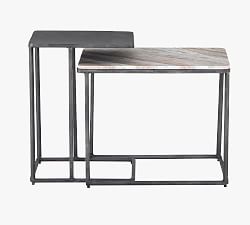 Bellevile Marble Nesting End Tables
