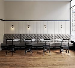 Hayworth Leather Modular Banquette