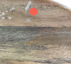 Open Box: Atticus Counter Stool, 16.5"w x 13"d x 24"h - Natural Mango