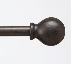 Cast Iron Ball Finial - Set of 2