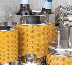 Amafli Rattan Ice Bucket