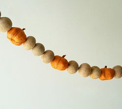 Handcrafted Pumpkin &amp; Gourd Garland