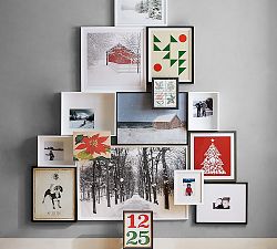 Holiday Sentiment Gallery Wall