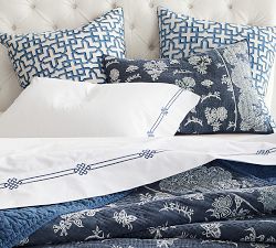 Shadow Trellis Print Sham