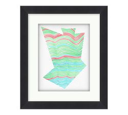 Summer Lines Paper Print