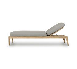 Ayla Outdoor Single Chaise Lounge
