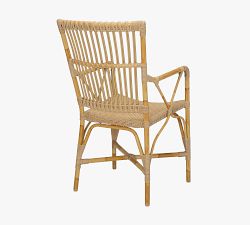 Piano Alu-Rattan Outdoor Dining Armchair